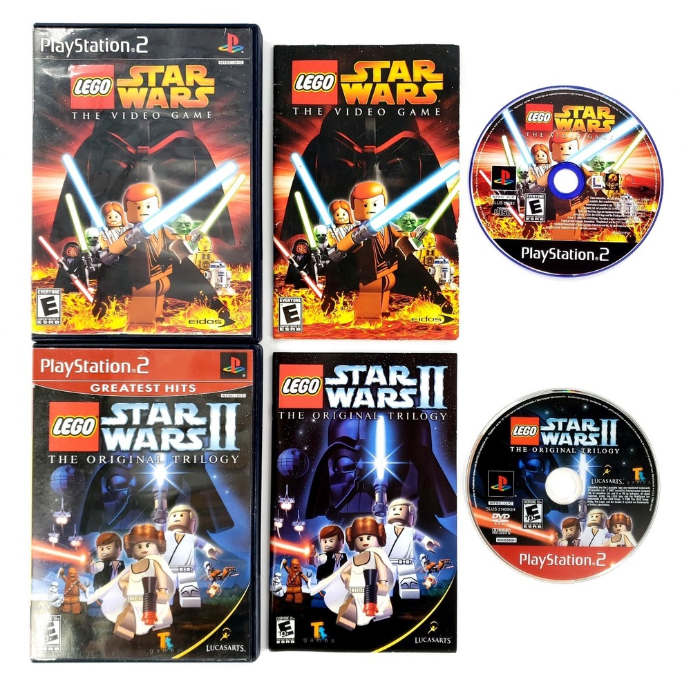 LEGO Star Wars The Video Game & II: The Original Trilogy Sony PlayStation 2